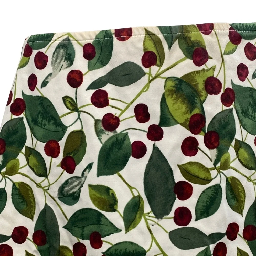 J Crew Cherry Print Mini Skirt
